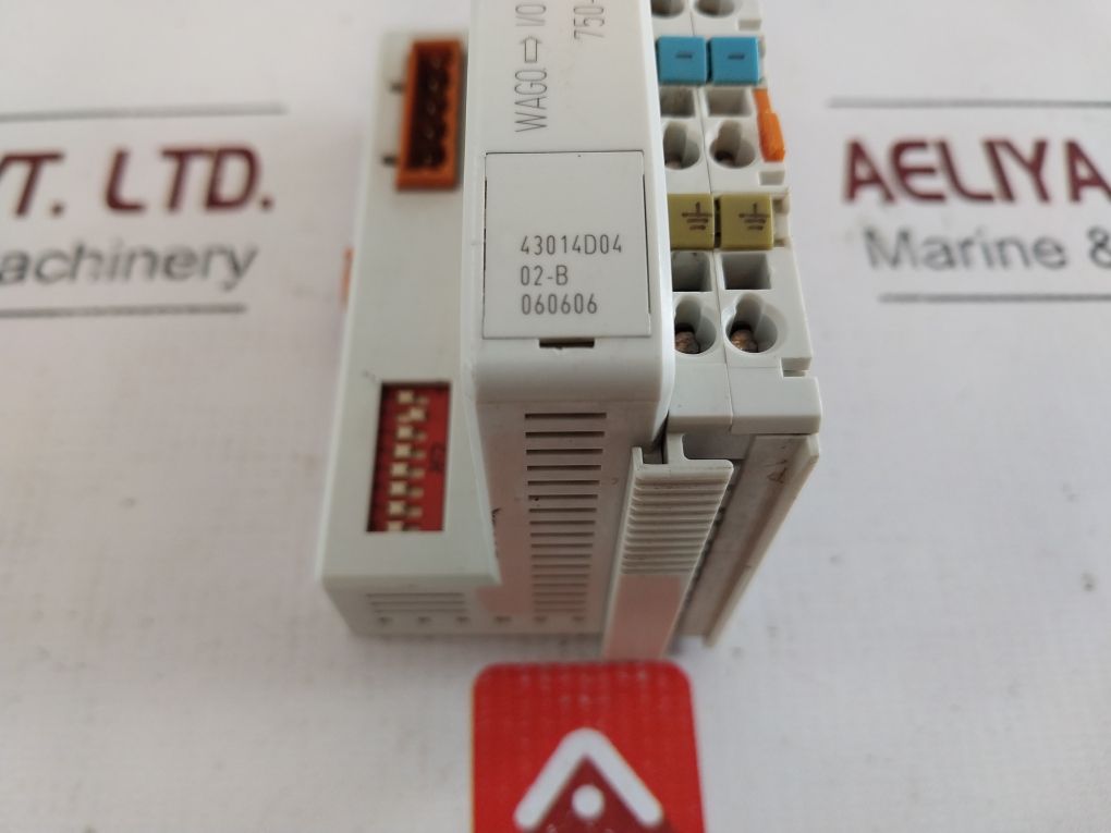 Wago 750-306 Field Bus Coupler Module 43014D0402-b060606