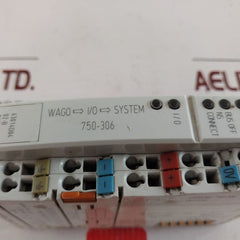 Wago 750-306 Field Bus Coupler Module 43014D0402-b060606
