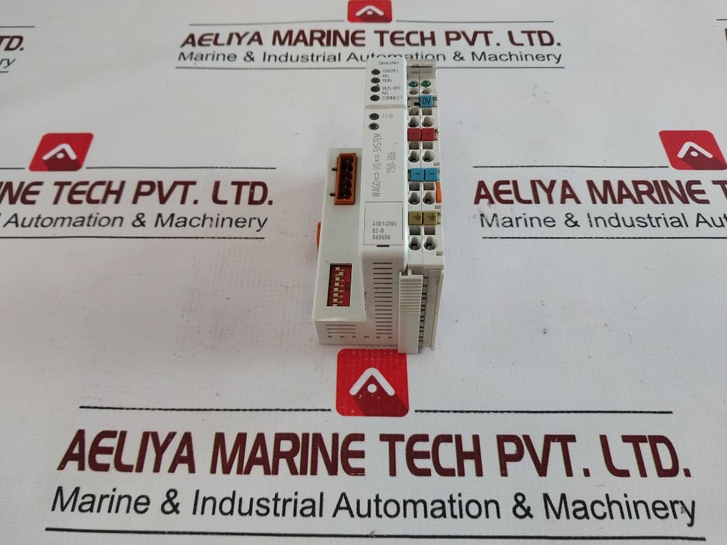 Wago 750-306 Field Bus Coupler Module 43014D0402-b060606