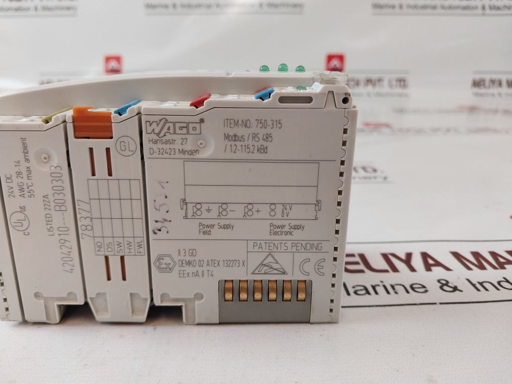Wago 750-315 Fieldbus Coupler Module