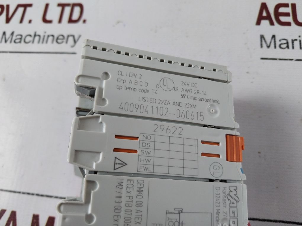 Wago 750-337/000-001 Fieldbus Coupler Module 4009041102--060615