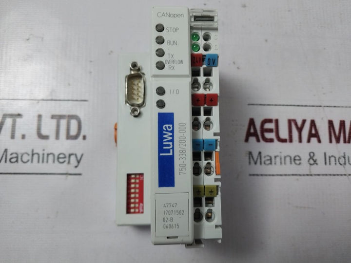Wago 750-338/200-000 Fieldbus Coupler 750-338 Canopen