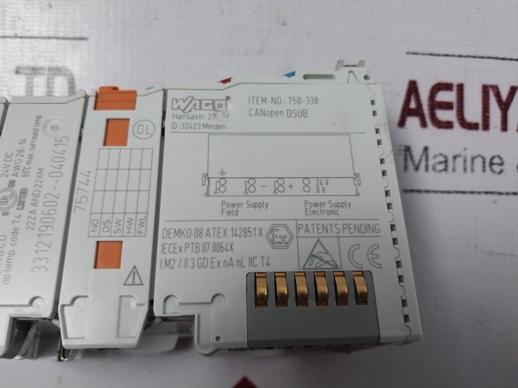 Wago 750-338/200-000 Fieldbus Coupler 750-338 Canopen