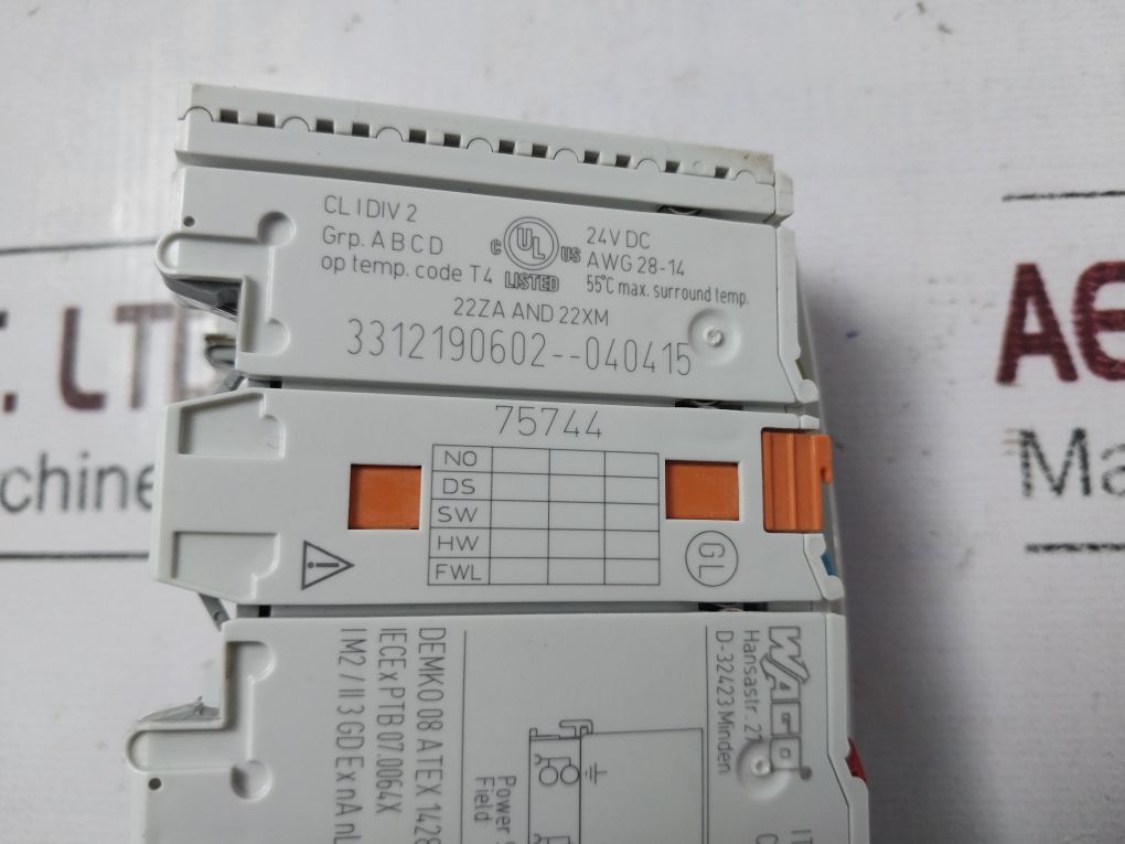 Wago 750-338/200-000 Fieldbus Coupler 750-338 Canopen