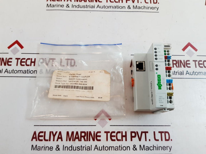 Wago 750-342 Ethernet fieldbus Coupler
