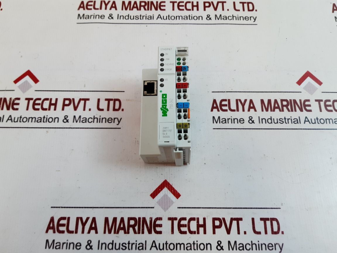 Wago 750-342 ethernet fieldbus coupler