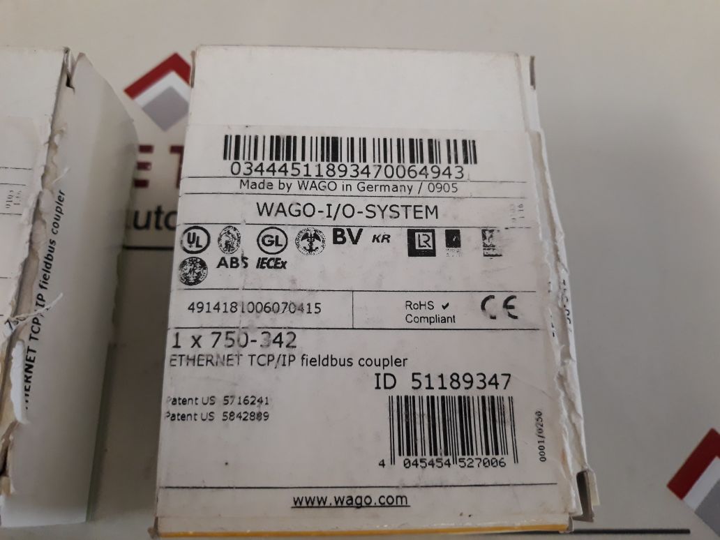 Wago 750-342 Ethernet I/O System
