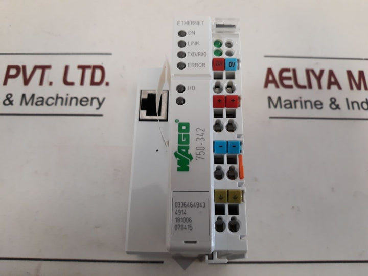 Wago 750-342 Ethernet I/O System