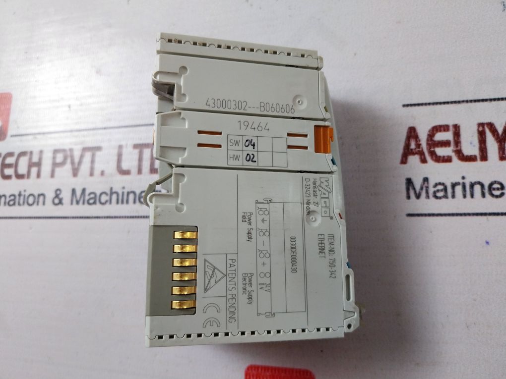 Wago 750-342 Fieldbus Coupler Ethernet 24V