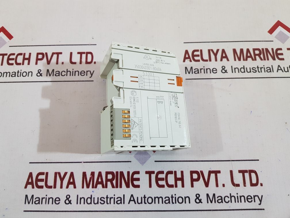 Wago 750-343 Profibus-dp Fieldbus Coupler