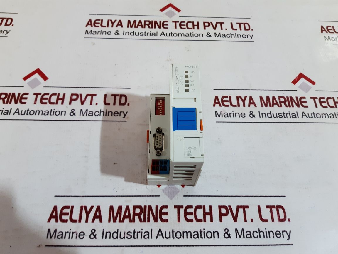 Wago Profibus Dp 750-343 I/O System