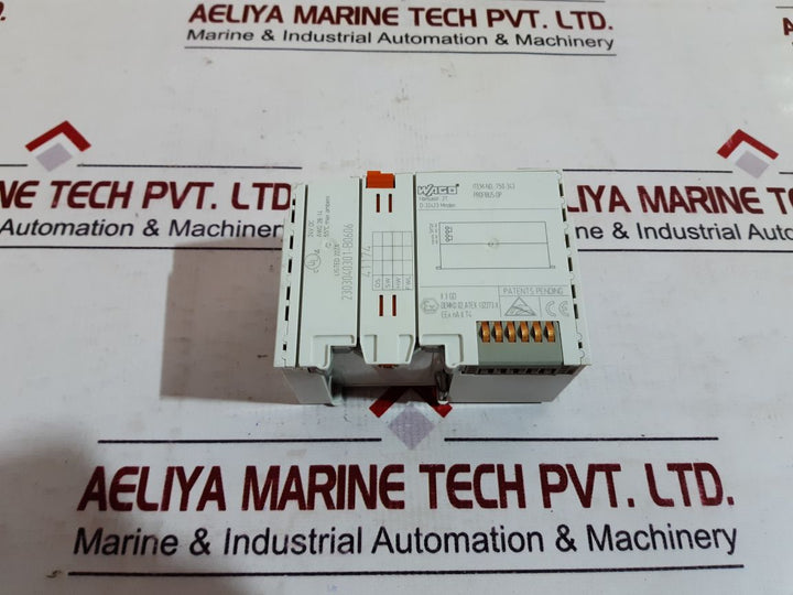 Wago Profibus Dp 750-343 I/O System