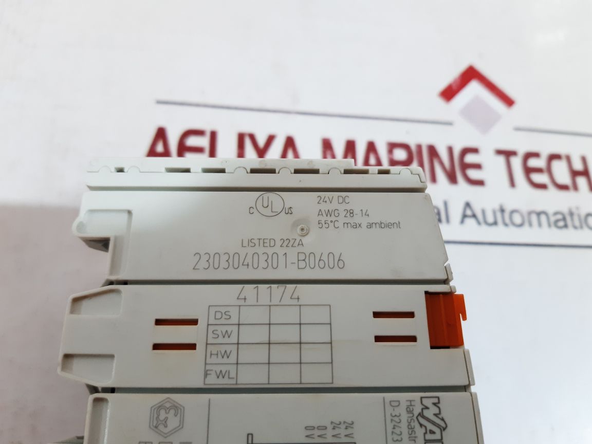 Wago Profibus Dp 750-343 I/O System