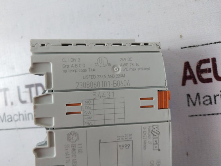 Wago 750-348 Module 2308060101-b0606