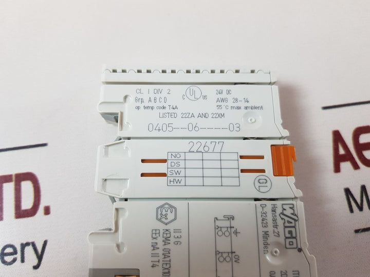 Wago 750-400 Digital Input Module