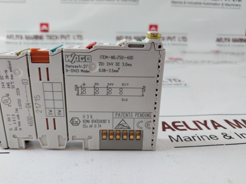 Wago 750-400 I/O Relay Module Free Shipping