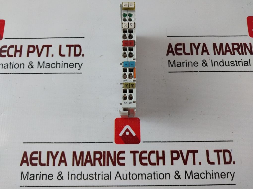 Wago 750-400 I/O Relay Module 24V Dc 4100--04----03