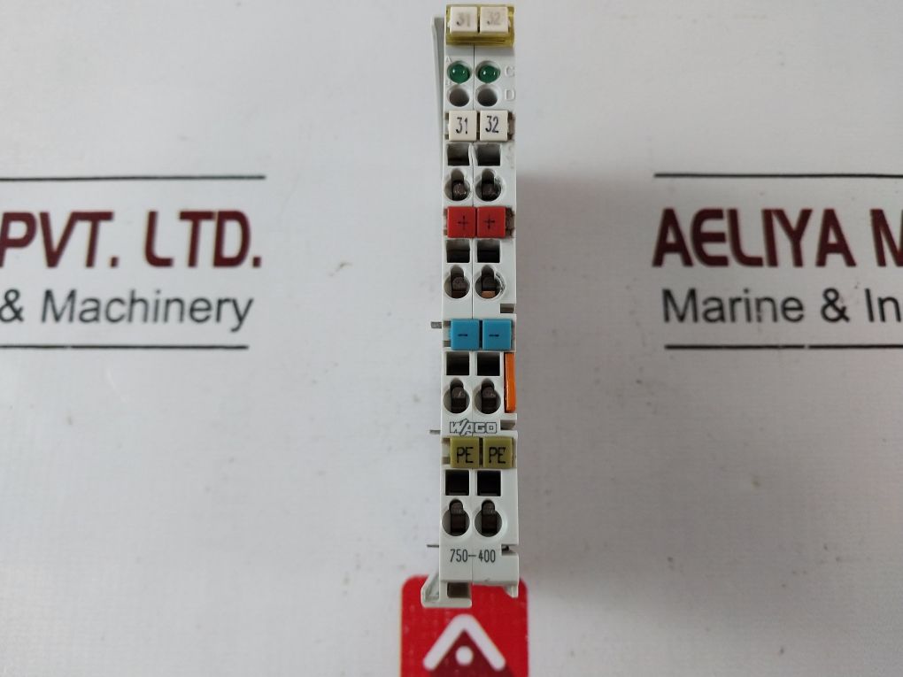 Wago 750-400 I/O Relay Module 24V Dc 4100--04----03