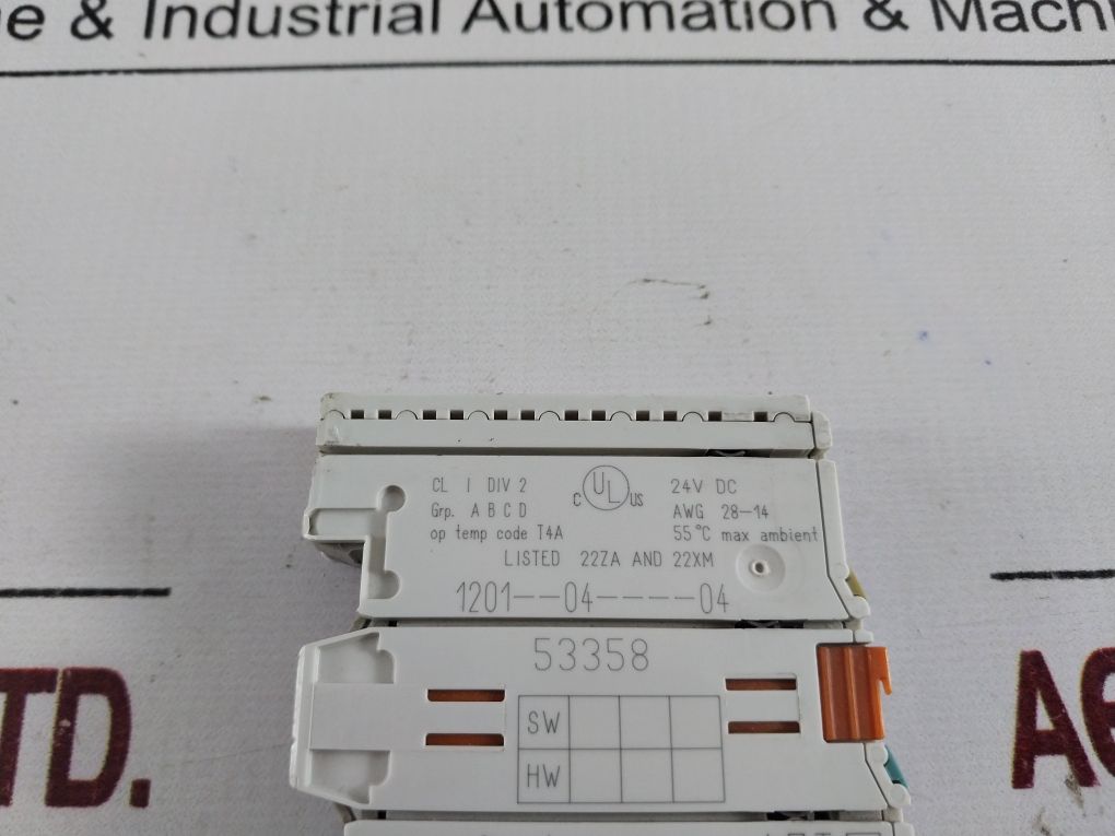 Wago 750-400 Digital Input Module 1201--04----04 24V