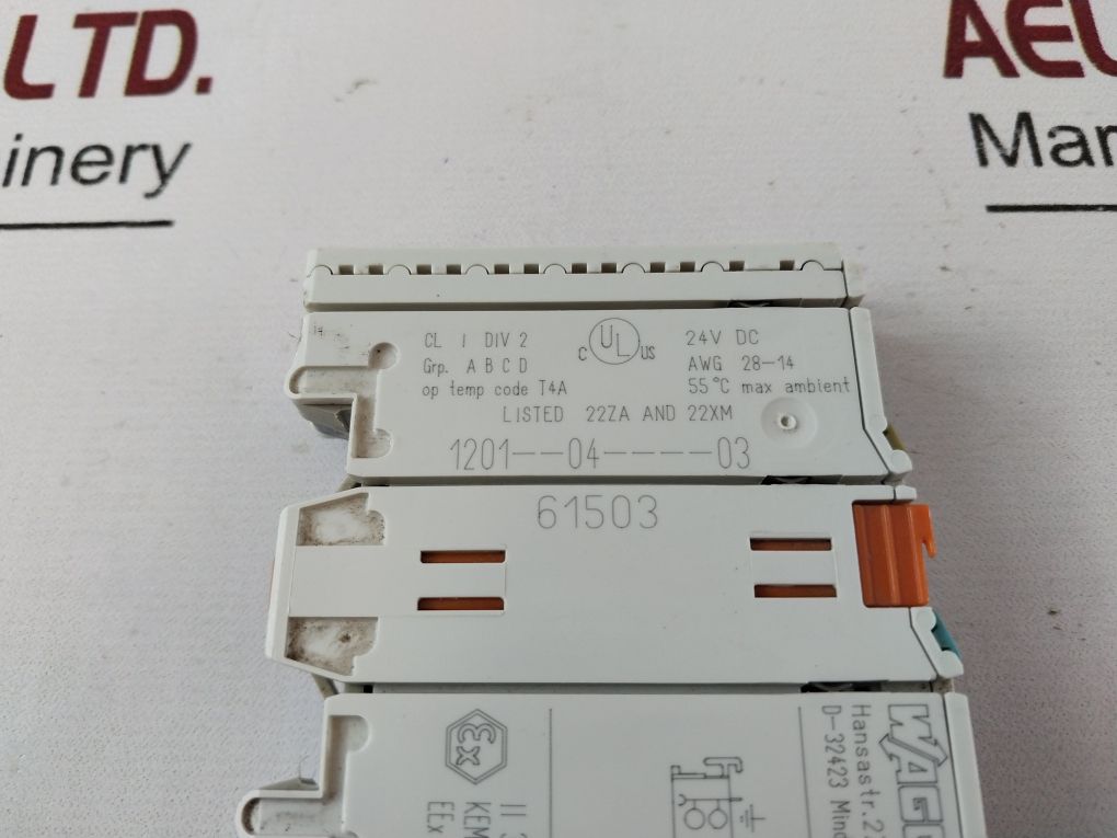 Wago 750-400 Input Module 1201--04----03