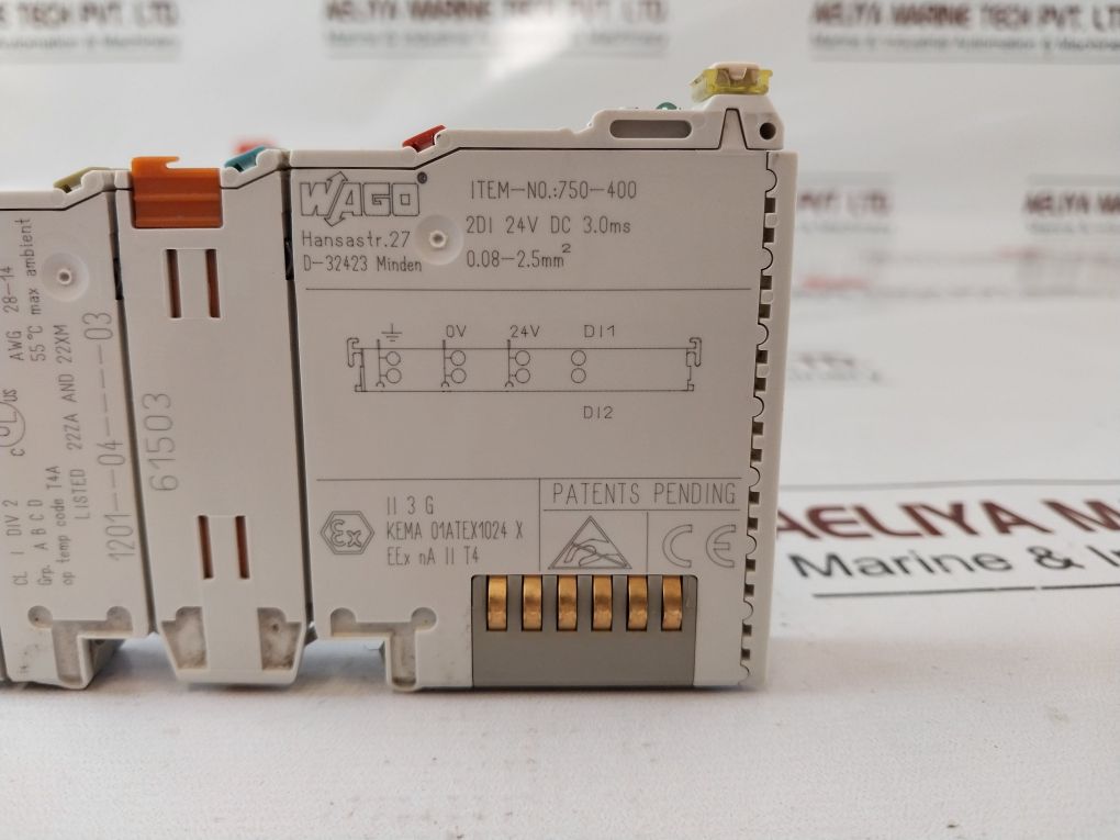 Wago 750-400 Input Module 1201--04----03