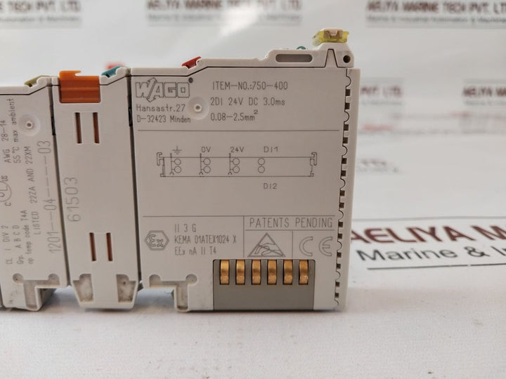 Wago 750-400 Input Module 1201--04----03