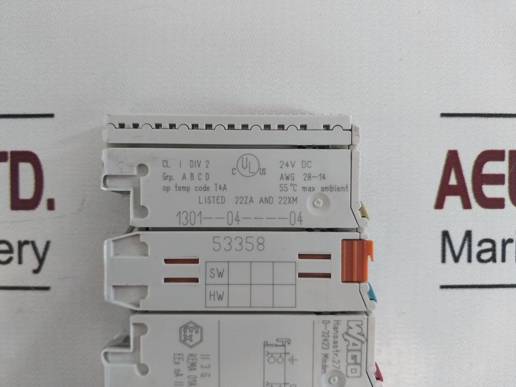 Wago 750-400 2-channel Input Module 1301--04----04