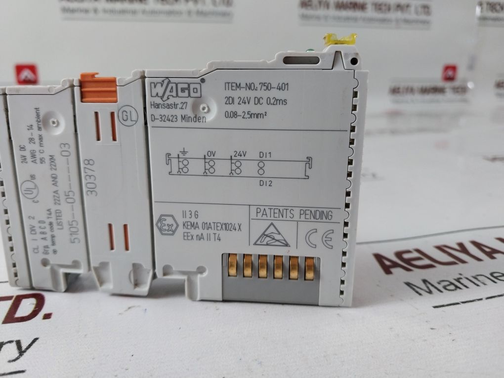 Wago 750-401 Digital Input Module 5105--05----03