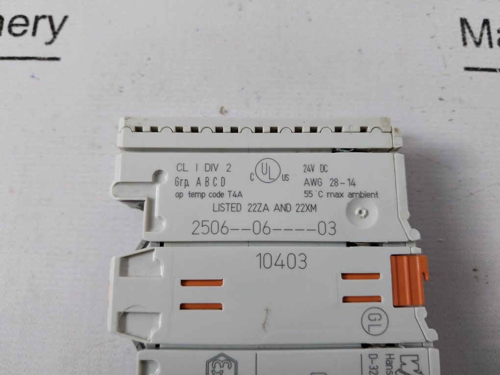 Wago 750-401 Digital Input Module 5105--05----03