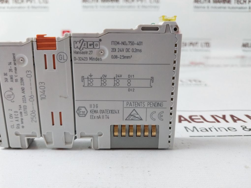 Wago 750-401 Digital Input Module 5105--05----03