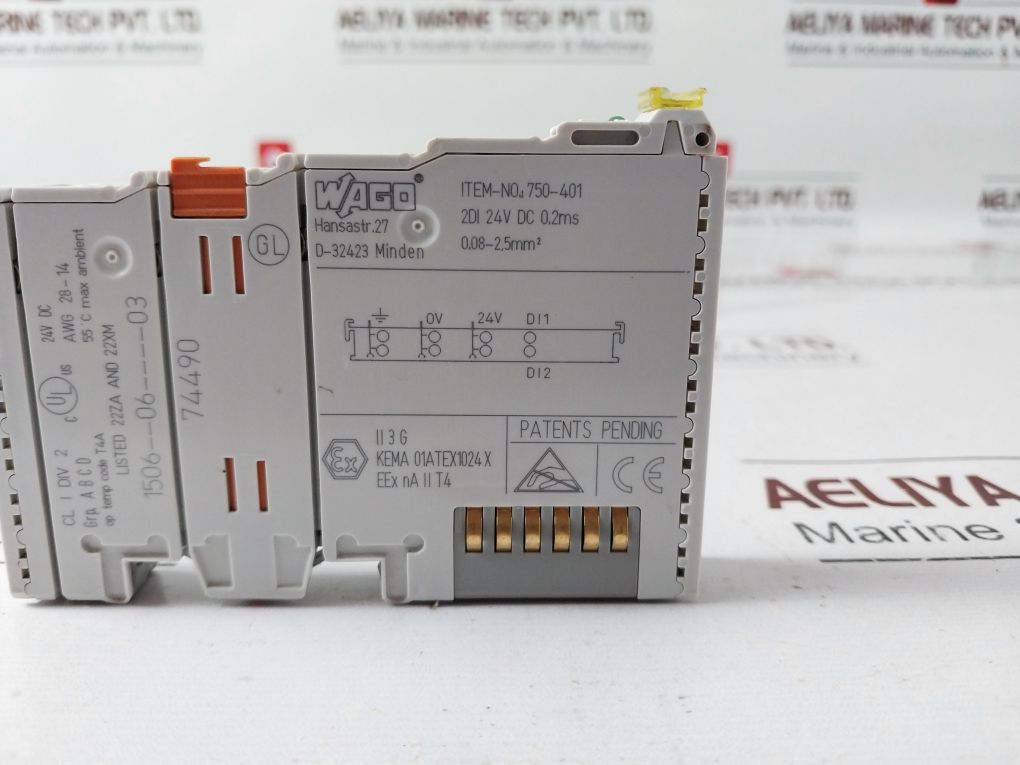 Wago 750-401 Digital Input Module 1506--06----03