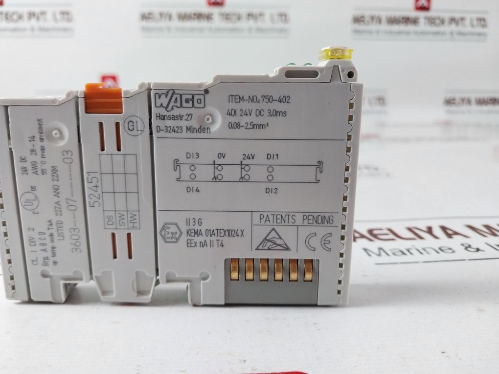 Wago 750-402 Digital Input Module 3603--07----03