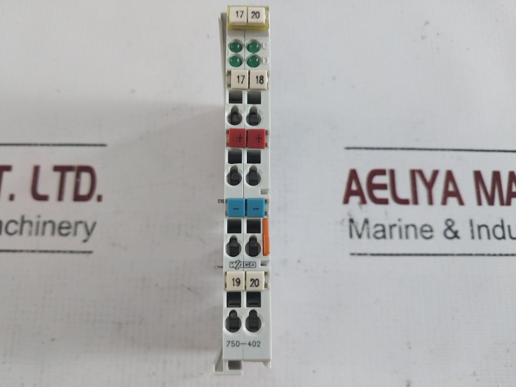 Wago 750-402 Input Module 24V Dc 3.0Ms 3800--06----03
