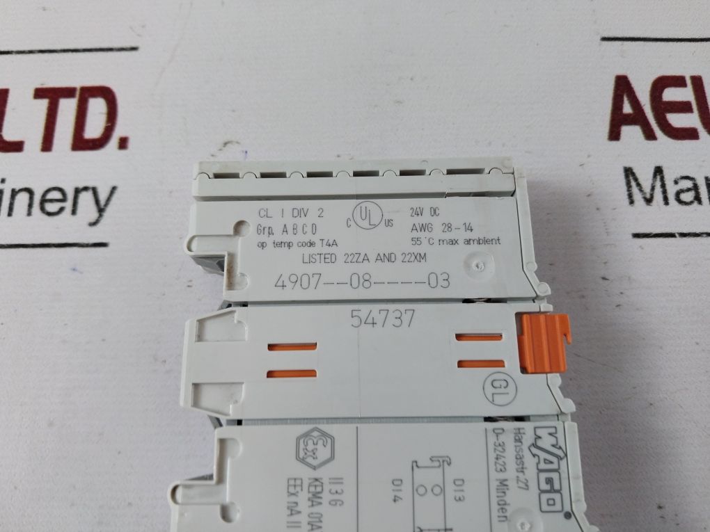 Wago 750-403 Digital Input Module 4907--08----03