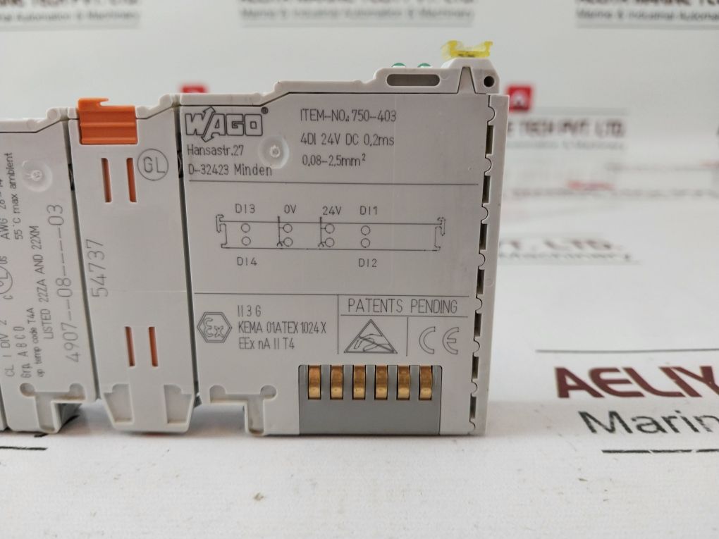 Wago 750-403 Digital Input Module 4907--08----03