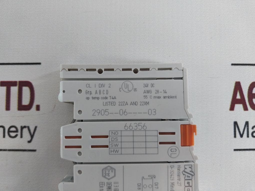 Wago 750-430 Input Module 2905--06----03