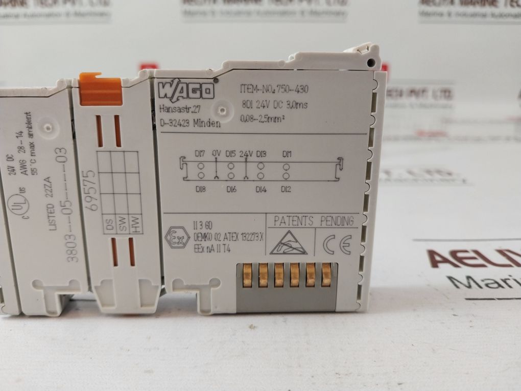 Wago 750-430 Input Module 3803--05----03