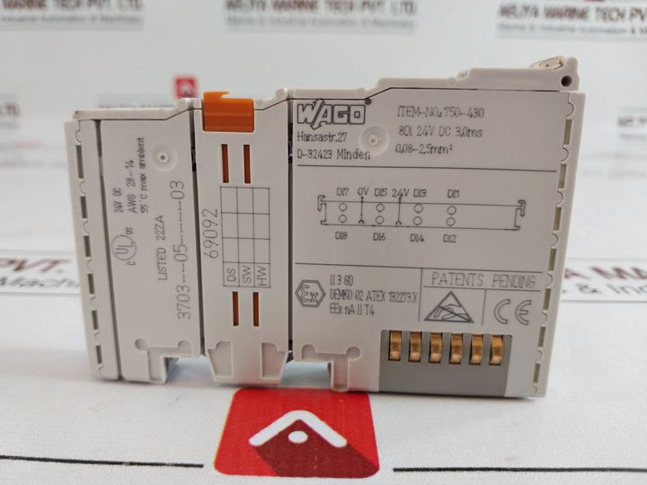 Wago 750-430 Input Module 3703--05----03