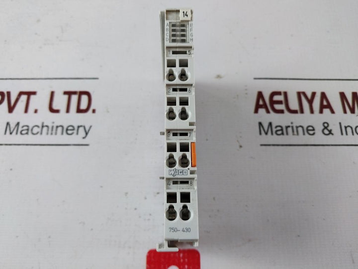 Wago 750-430 Digital Input Module 3510--06----15