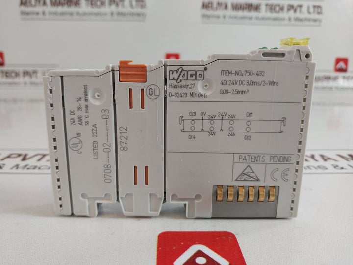 Wago 750-432 Input Module 0708--02----03