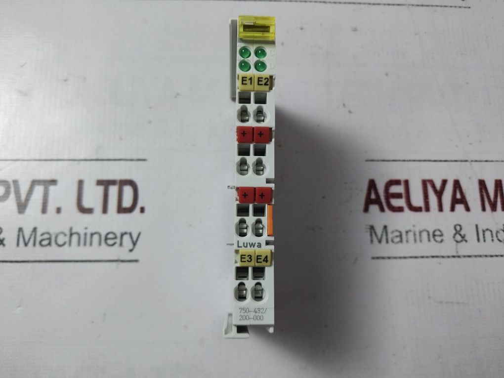 Wago 750-432/200-000 Digital Input Module 4-channel