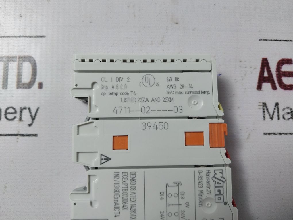 Wago 750-432/200-000 Digital Input Module 4-channel