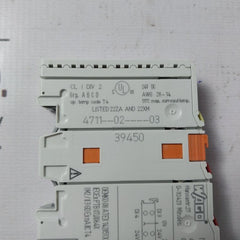 Wago 750-432/200-000 Digital Input Module 4-channel