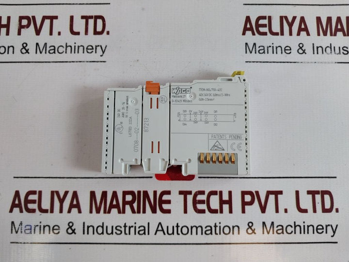 Wago 750-432 Digital Input Module 0708--02----03