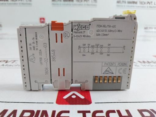 Wago 750-432 Digital Input Module 1808--02----03