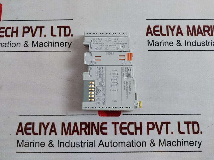 Wago 750-432 Digital Input Module 4708--02----03