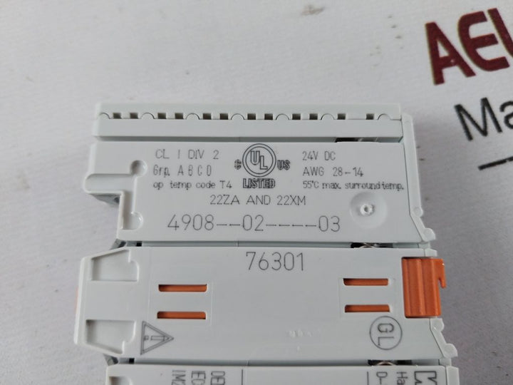Wago 750-432 Digital Input Module 4908--02----03