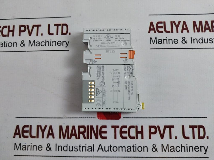 Wago 750-432 Digital Input Module 5108--02----03 24V Dc
