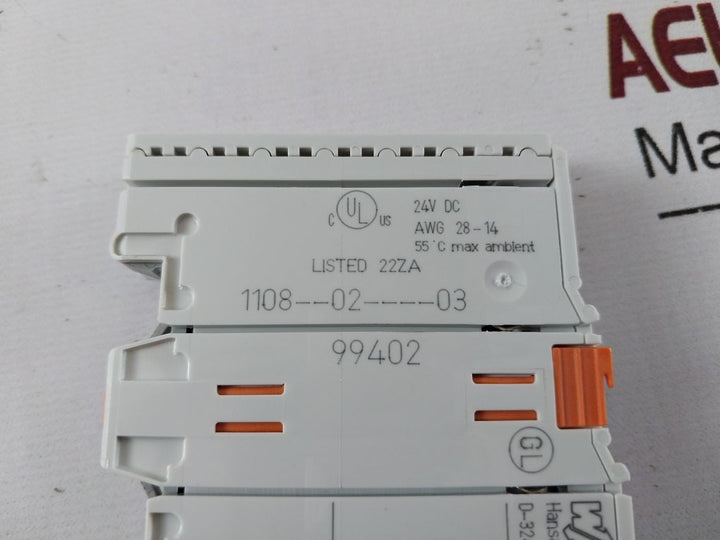 Wago 750-432 Digital Input Module Free Shipping By Express