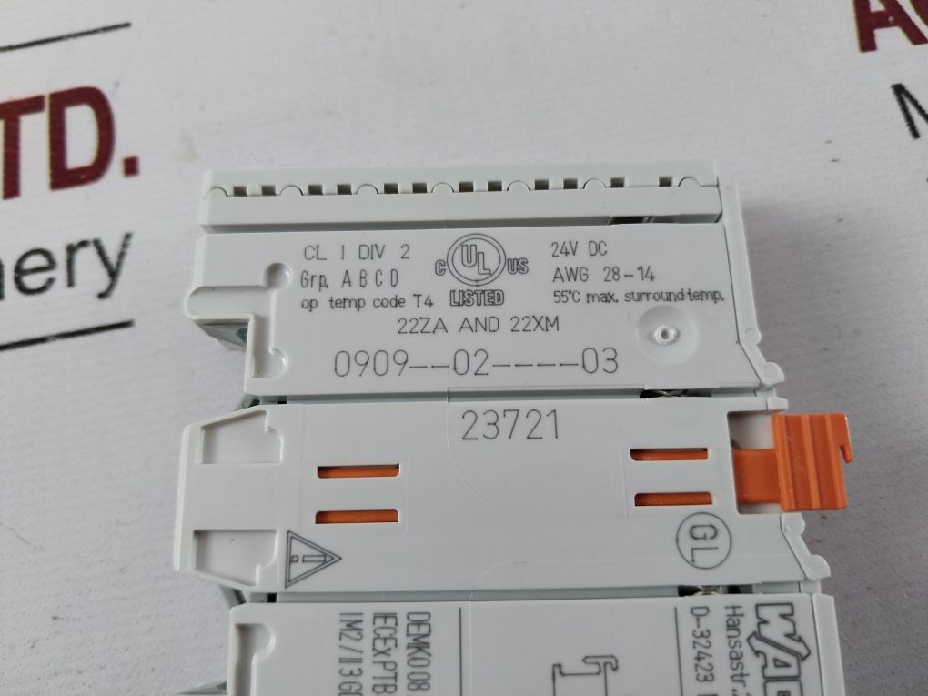 Wago 750-432 Digital Input Module Without Box